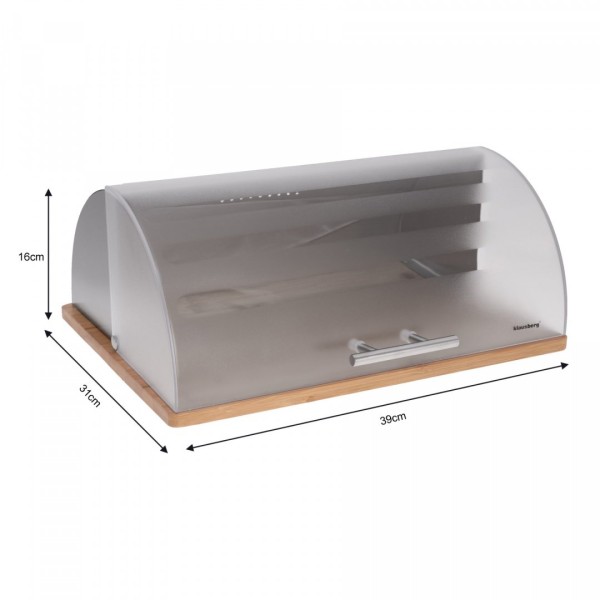 Chlebak Klausberg KB-7096 (drewniano-akrylowy)