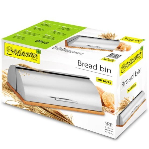 СТАЛЕВА ХЛІБНИЦЯ MAESTRO MR-1672S