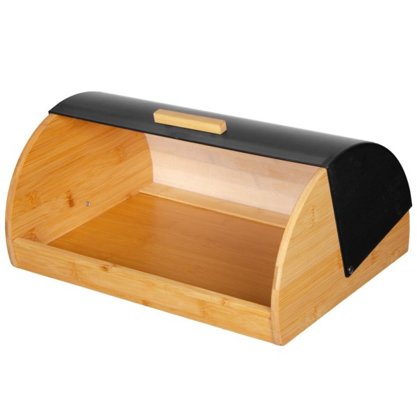 Chlebak drewniany Brunbeste BB-2751 (metalowa pokrywa)
