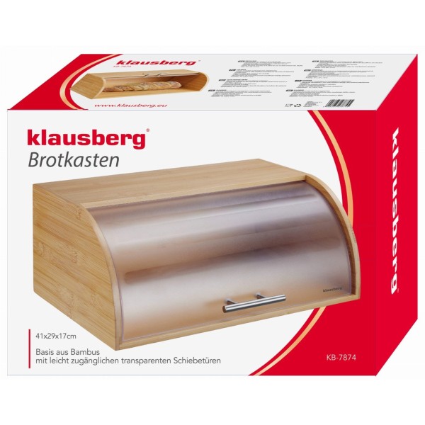 Chlebak bambusowy Klausberg KB-7874 (41 cm)