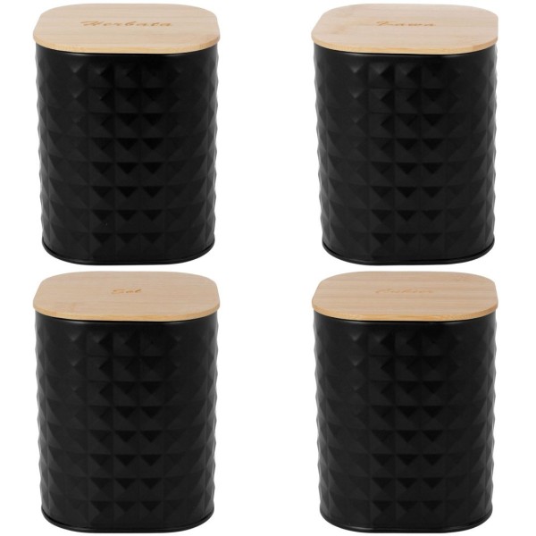 ДВОСТОРОННЯ ХЛІБНИЦЯ, ЩО ВІДКРИВАЄТЬСЯ, У НАБОРІ З 4 КОНТЕЙНЕРАМИ BRUNBESTE BB-2754-PL