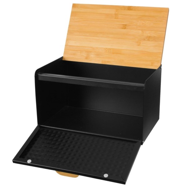 ДВОСТОРОННЯ ХЛІБНИЦЯ, ЩО ВІДКРИВАЄТЬСЯ, У НАБОРІ З 4 КОНТЕЙНЕРАМИ BRUNBESTE BB-2754-PL