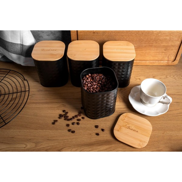 ДВОСТОРОННЯ ХЛІБНИЦЯ, ЩО ВІДКРИВАЄТЬСЯ, У НАБОРІ З 4 КОНТЕЙНЕРАМИ BRUNBESTE BB-2754-PL