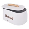 Chlebak do przechowywania pieczywa Kinghoff KH-1947 (stalowy, biały)