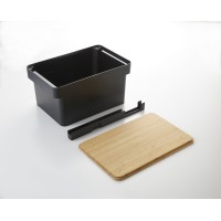 Сумка для хліба Tower з кишенею для ножа, чорна