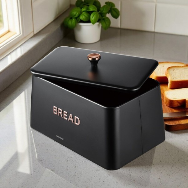 Chlebak Kinghoff KH-1949 (stalowy, czarny)