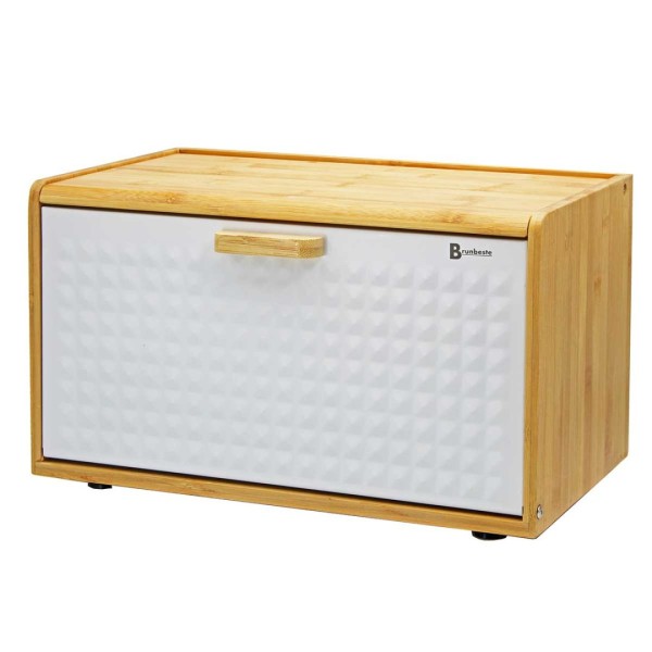 Chlebak pojemnik na pieczywo Brunbeste 4257 (bambusowy dwustronny)