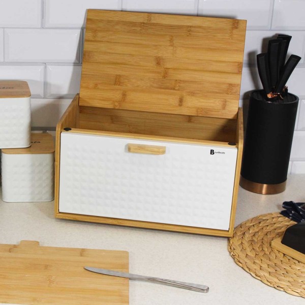 Хлібниця, двостороння, бамбукова, 4257