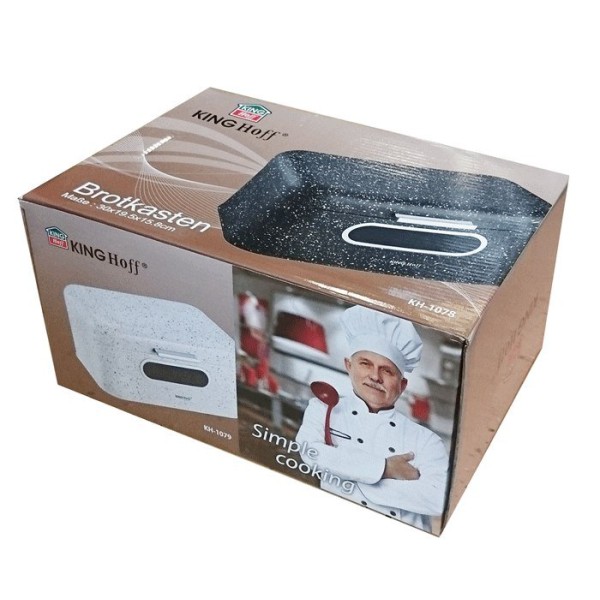 Chlebak do przechowywania żywności Kinghoff KH-1078 (stalowy)