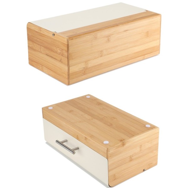 БАМБУКОВА ХЛІБНИЦЯ КОНТЕЙНЕР ДЛЯ ХЛІБА E-6075 ВЕРШКОВИЙ