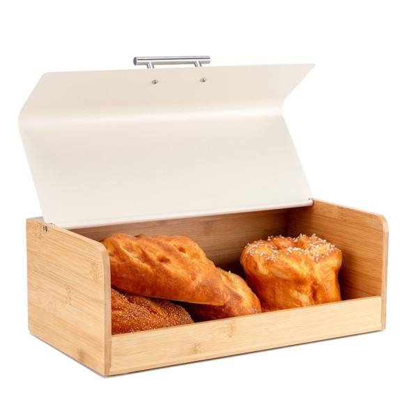 БАМБУКОВА ХЛІБНИЦЯ КОНТЕЙНЕР ДЛЯ ХЛІБА E-6075 ВЕРШКОВИЙ