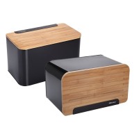 KiNGHOFF KH-1071 СТАЛЕВА ХЛІБНИЦЯ З ДОШКОЮ