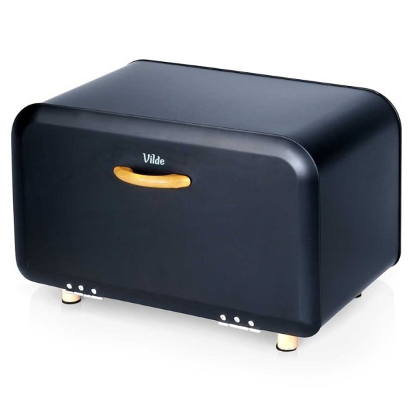 СТАЛЕВА ХЛІБНИЦЯ, КОНТЕЙНЕР ДЛЯ ХЛІБА 259618 ЧОРНИЙ