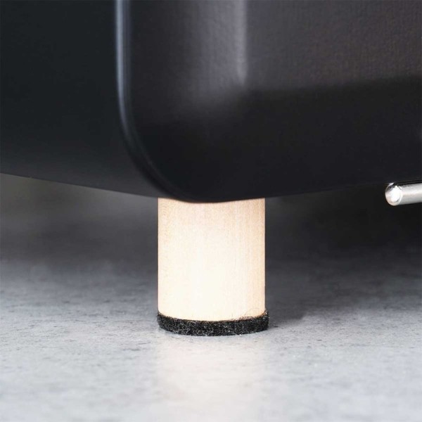 Chlebak stalowy VILDE 259618 (czarny)