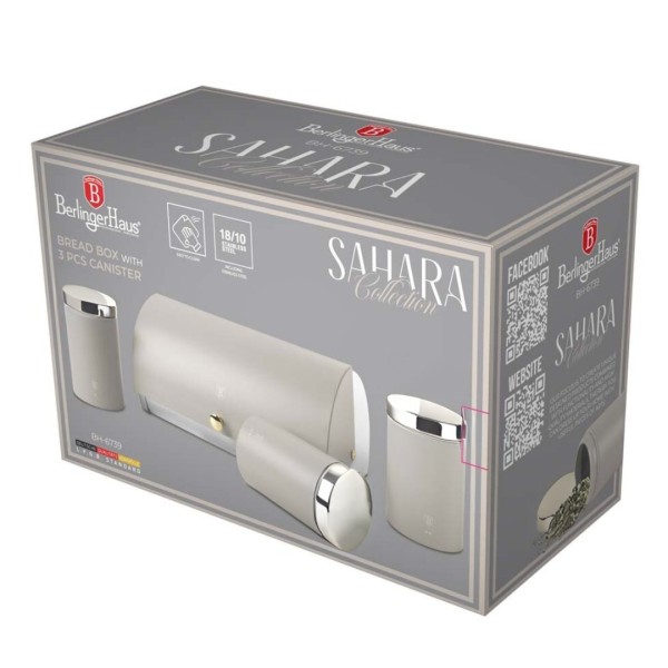 Zestaw pojemników i chlebak Berlinger haus BH-6739 (3 elementy)