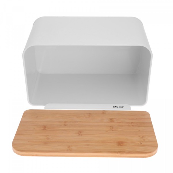Chlebak do przechowywania pieczywa Kinghoff KH-1072 (stalowy z deską)