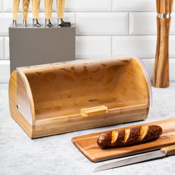 Chlebak bambusowo-akrylowy Kinghoff KH-3615 (bambus i akryl)