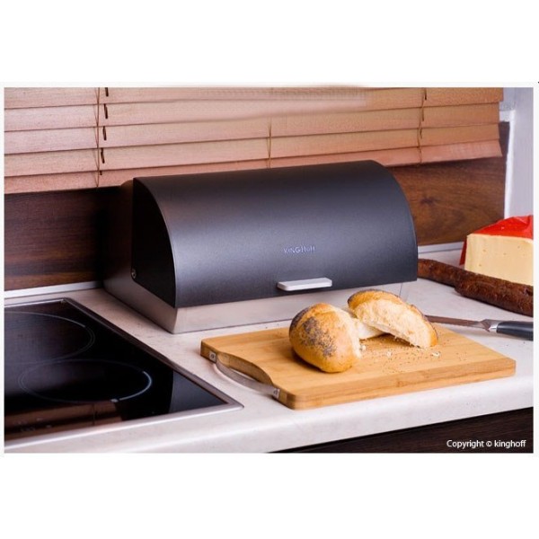 Chlebak Kinghoff KH-3208 (stalowo-akrylowy)