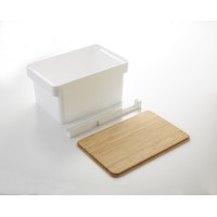 Сумка для хліба Tower з кишенею для ножа, біла