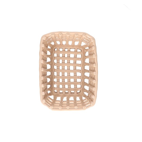RITUALI DOMESTICI CATTURATA Бежевий кошик для хліба 28 x 20 x 12,5 см