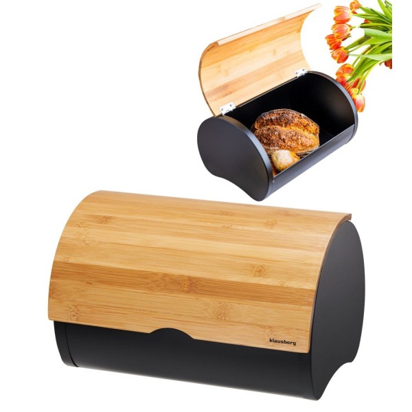 Chlebak Klausberg KB-7711 (stalowy, 32 cm)