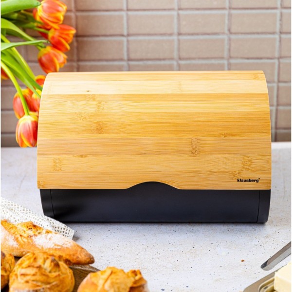 Chlebak Klausberg KB-7711 (stalowy, 32 cm)