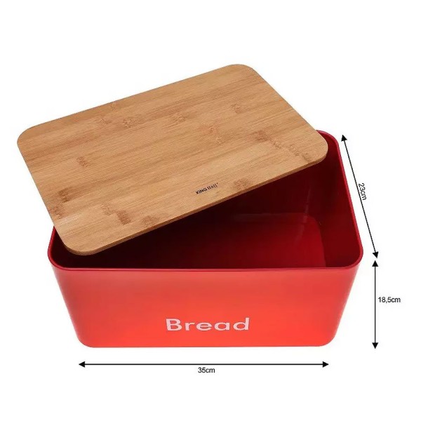 ХЛІБНИЦЯ В КОМПЛЕКТІ З 3 КОНТЕЙНЕРАМИ KiNGHOFF KH-1085