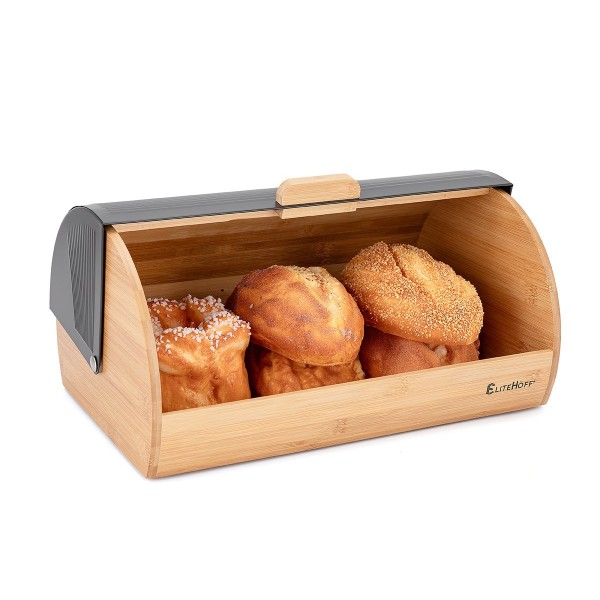 Chlebak bambusowy ELITEHOFF E-6053 (pojemność)
