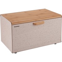 ХЛІБНИЦЯ KLAUSBERG KB-7465 CREAM ДВОСТОРОННЯ СТАЛЕВО-ДЕРЕВ'ЯНА