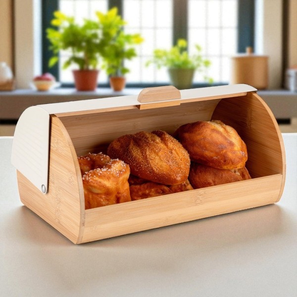 Chlebak bambusowy ELITEHOFF E-6078 (drewniany)