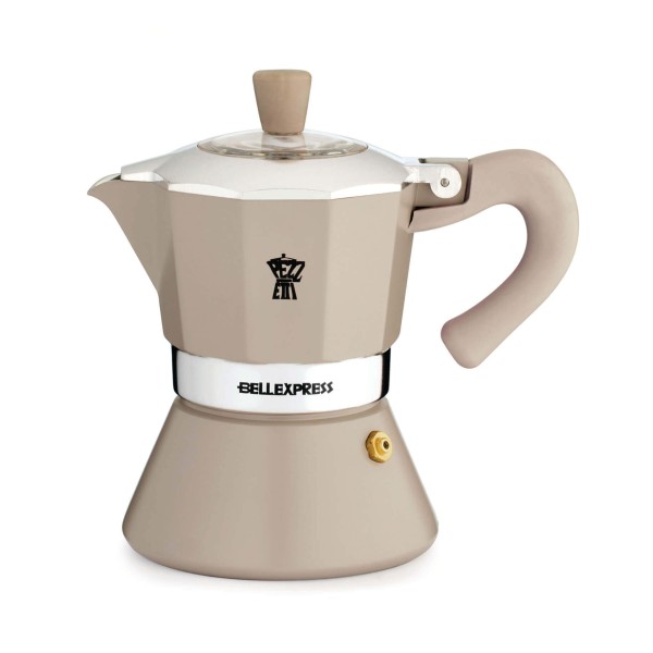Емальована кавоварка PEZZETTI BELLEXPRESS (6 чашок) - бежева