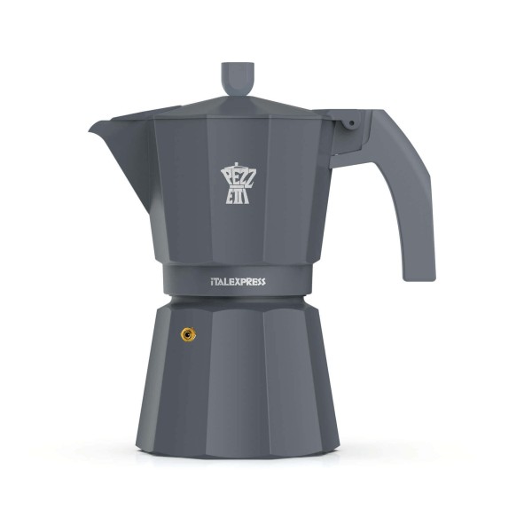 Емальована кавоварка PEZZETTI ITALEXPRESS (6 чашок) - сіра
