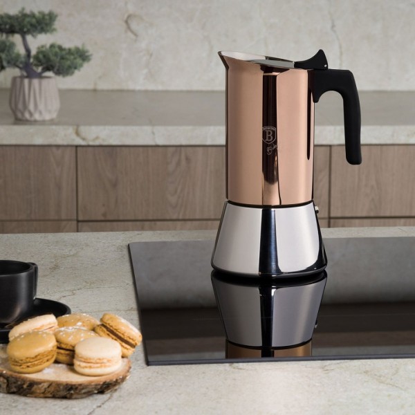 КАВОВАРКА 300 мл BERLINGER HAUS BH-8549 РОЖЕВЕ ЗОЛОТО