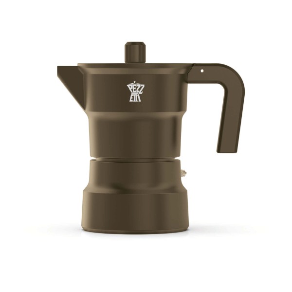 Емальована кавоварка PEZZETTI SOLIDEXPRESS (1 чашка) - Коричнева