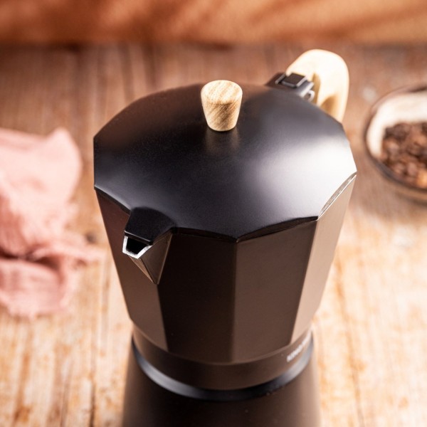 КАВОВАРКА ЕСПРЕСО КАВОВАРКА ПІД ТИСКОМ KINGHOFF 450 МЛ / 9 ЧАШОК KH-1887