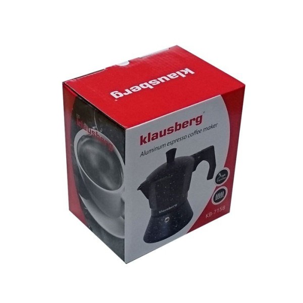 Кавоварка KLAUSBERG ЕСПРЕСО 300 мл / 6 чашок KB-7159