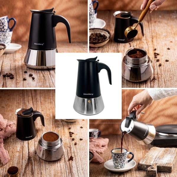 Кавоварка KLAUSBERG ЕСПРЕСО 300 мл (6 чашок) KB-7845