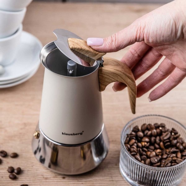 КАВОВАРКА 200 мл KLAUSBERG KB-7994 ІНДУКЦІЙНА