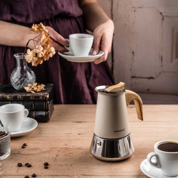 КАВОВАРКА 200 мл KLAUSBERG KB-7994 ІНДУКЦІЙНА