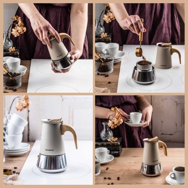 КАВОВАРКА 200 мл KLAUSBERG KB-7994 ІНДУКЦІЙНА