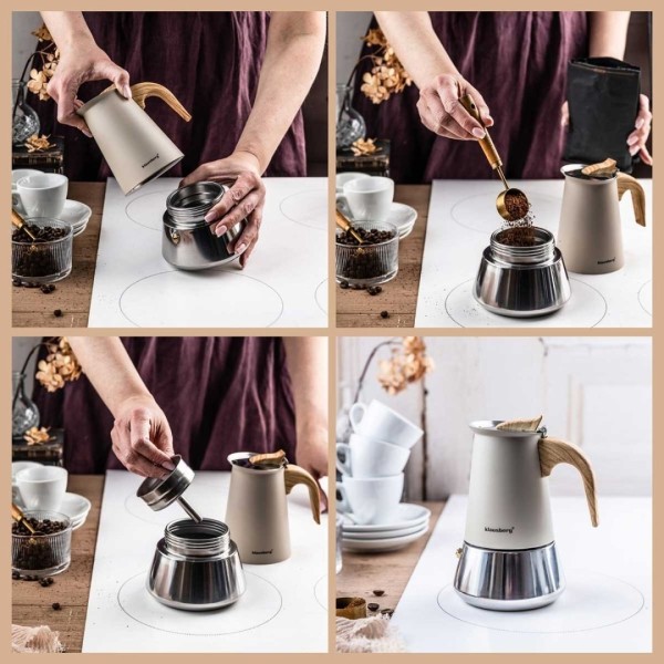 КАВОВАРКА 300 мл KLAUSBERG KB-7995 ІНДУКЦІЙНА