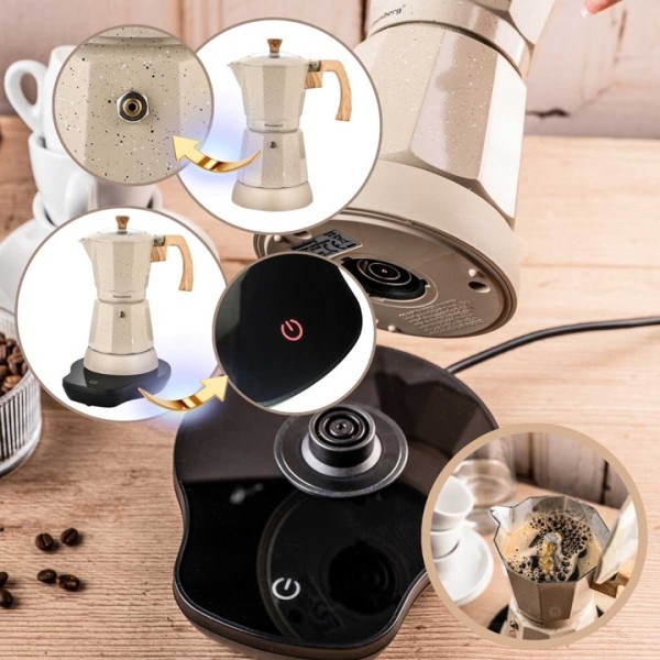 ЕЛЕКТРИЧНА КАВОВАРКА ЕСПРЕСО 300 мл KLAUSBERG KB-7999 500 Вт