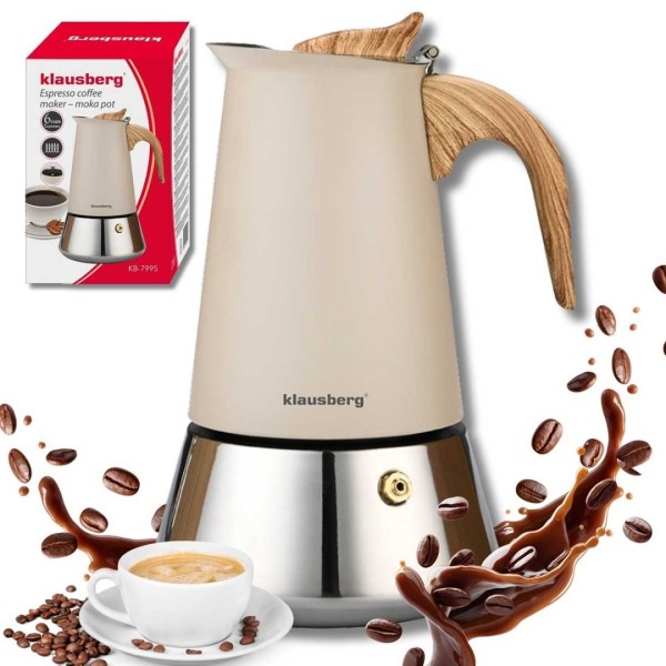 КАВОВАРКА 600 мл KLAUSBERG KB-7997 ІНДУКЦІЙНА