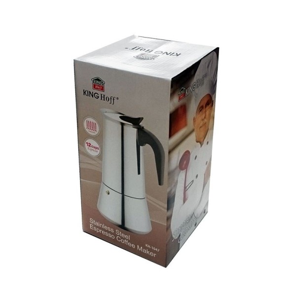 КАВАРКА ЕСПРЕСО KiNGHOFF 600 мл (12 ЧАШОК) KH-1047