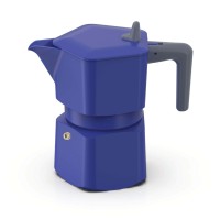 Емальована кавоварка PEZZETTI PENTAEXPRESS (1 чашка) - темно-синя