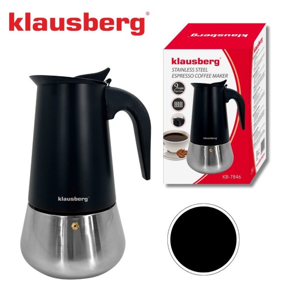 Kawiarka ciśnieniowa Klausberg KB-7846 (450 ml)