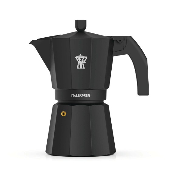 Емальована кавоварка PEZZETTI ITALEXPRESS (3 чашки) - чорна