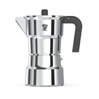 Алюмінієва кавоварка PEZZETTI SOLIDEXPRESS (6 чашок) - срібляста