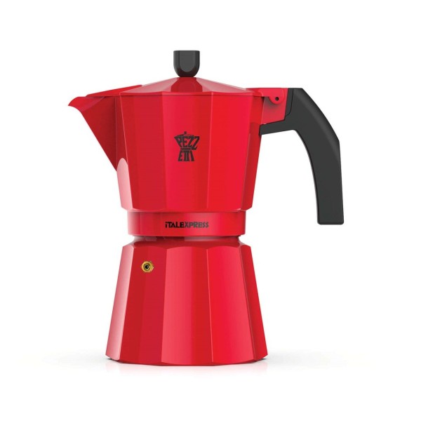 Емальована кавоварка PEZZETTI ITALEXPRESS (3 чашки) - Червона
