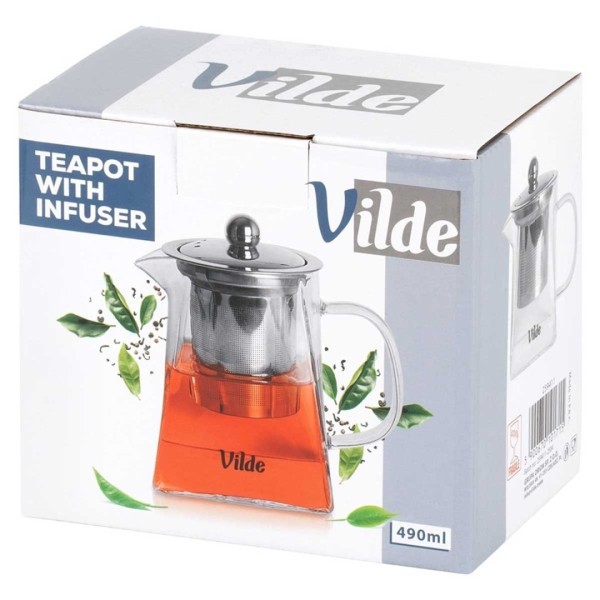 Dzbanek do parzenia herbaty VILDE 259411 (490 ml)